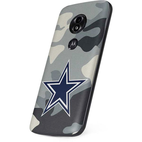 NFL Dallas Cowboys Camo Moto E5 Play Skin